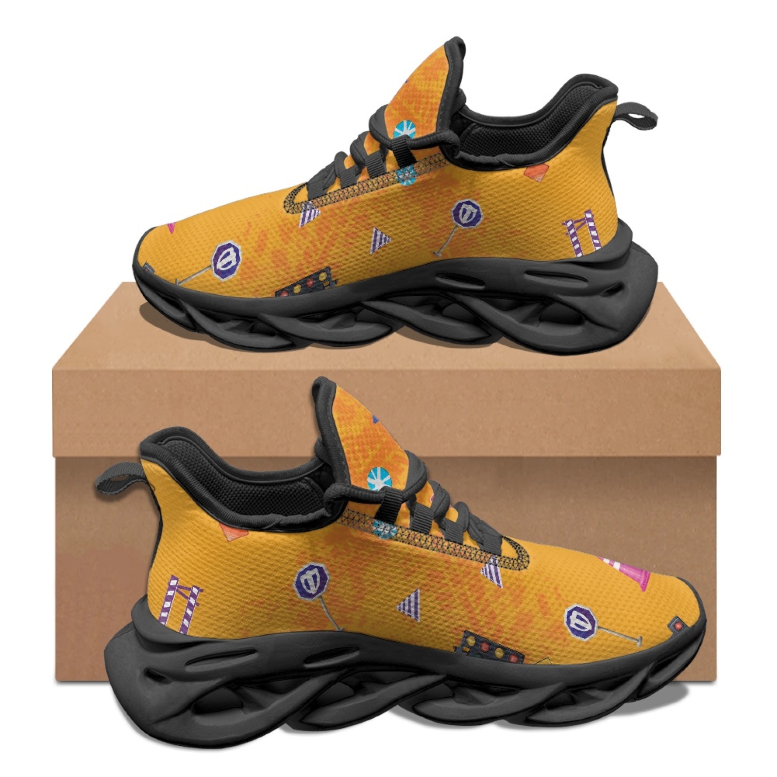 Lightweight Road Running Shoes - PENSTROLL Легкие мужские модные кроссовки для