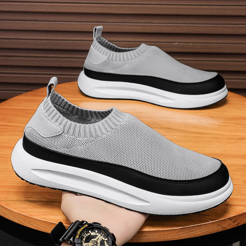 Breathable Mesh Athletic Shoes - Новинка 2024, мужская обувь, парусиновая обувь