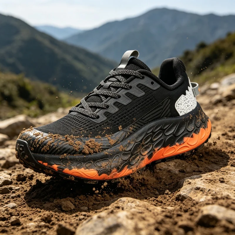 Anti Slip Trail Running Sneakers - Дышащие нескользящие кроссовки для бега, спортивная